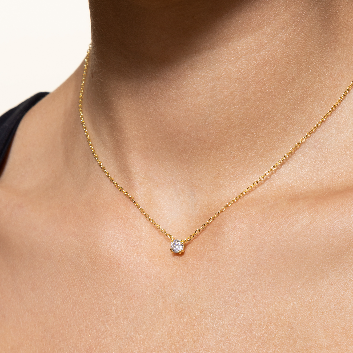xenox-pure-essentials-halskette-925-sterlingsilber-rhodiniert-mit-zirkonia image 4