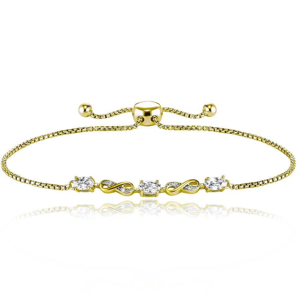 julie-julsen-infinity-armband-vergoldet-mit-3-wei-en-zirkonia image 1