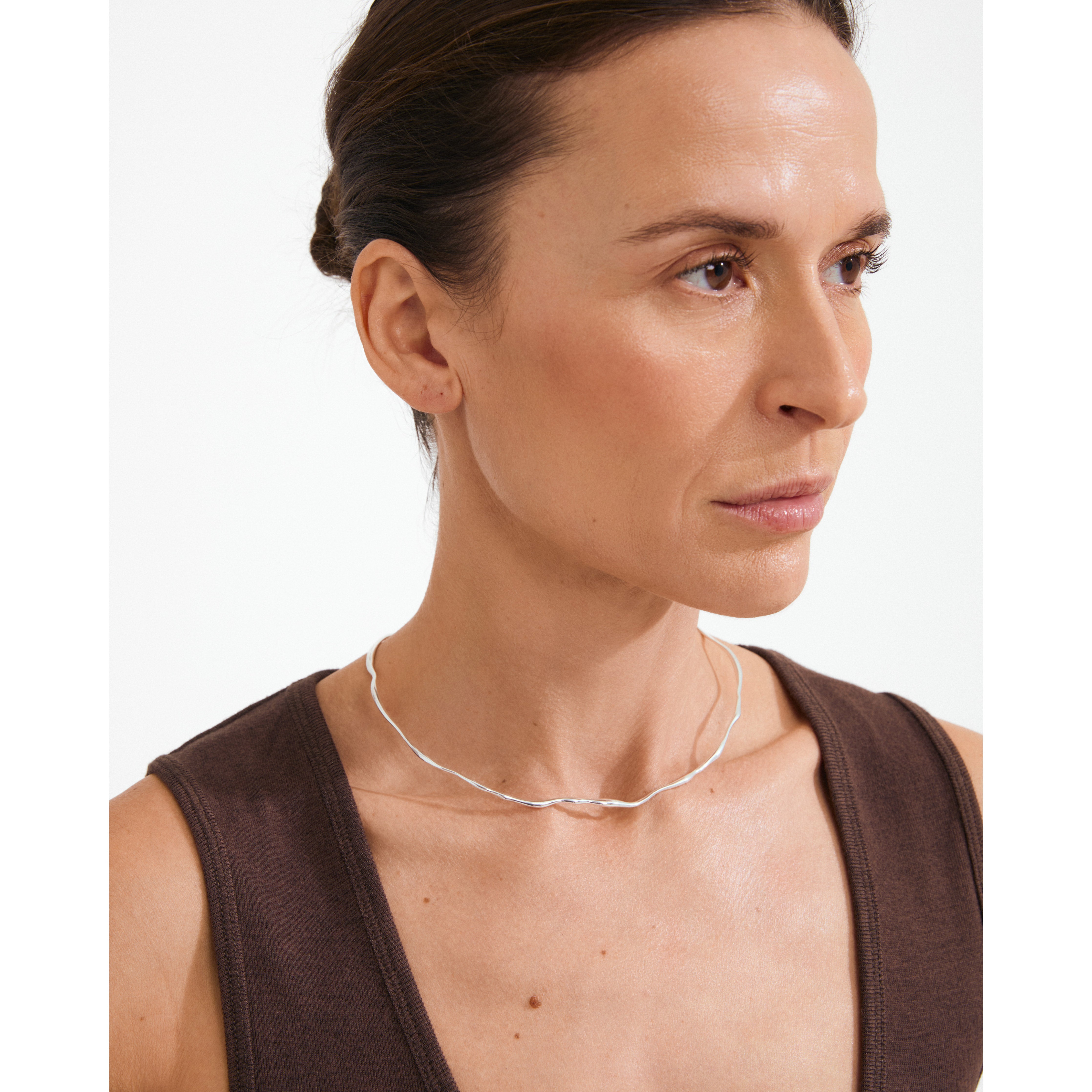pilgrim-x-dea-pave-cuff-halskette-choker-aus-recyceltem-sterlingsilber image 2