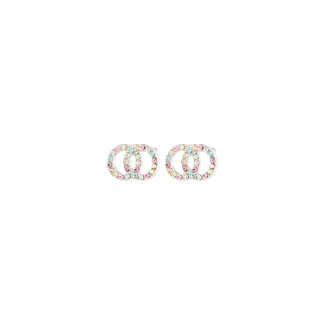 pilgrim-jolina-ohrstecker-versilbert-multicolor image 1
