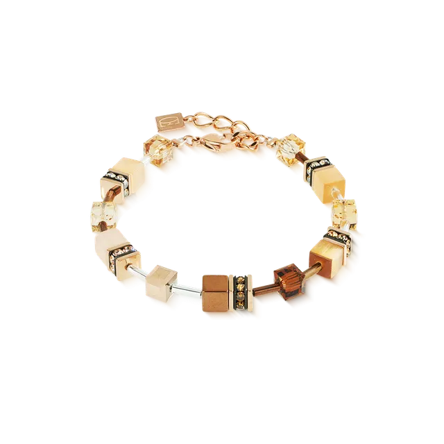 coeur-de-lion-geocube-iconic-armband-mocha-mousse image 1