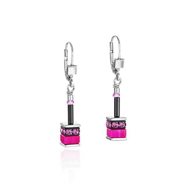 coeur-de-lion-geocube-ohrringe-classic-polaris-und-strass-multicolor image 1