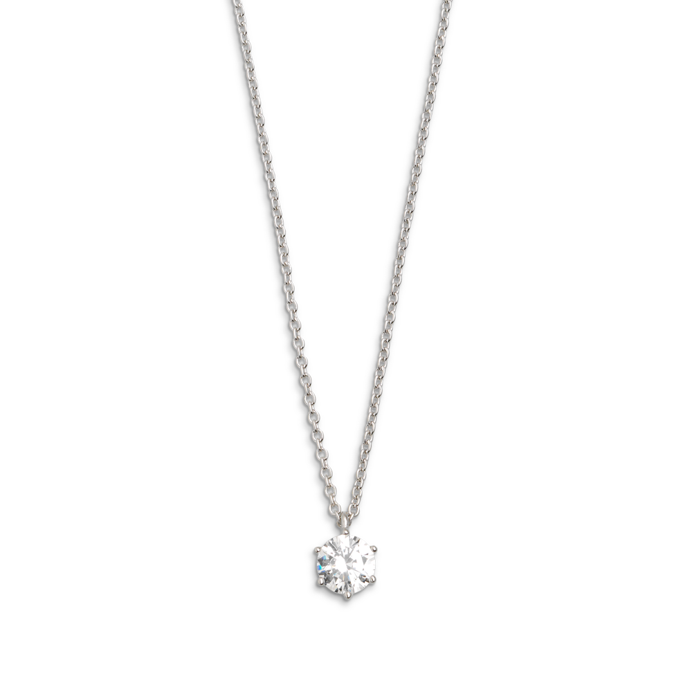 xenox-krappe-halskette-xs7211-925-sterlingsilber-rhodiniert-mit-zirkonia image 1