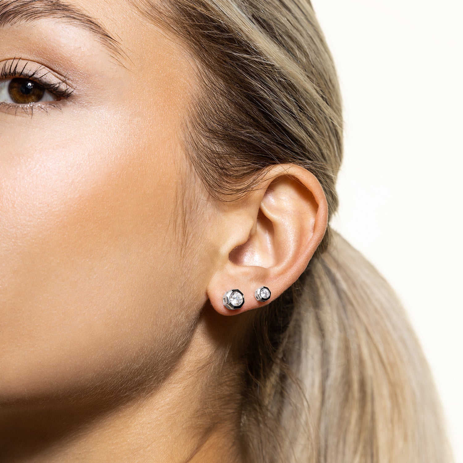 xenox-pure-essentials-ohrringe-925-sterlingsilber-rhodiniert-mit-zirkonia-6 image 5