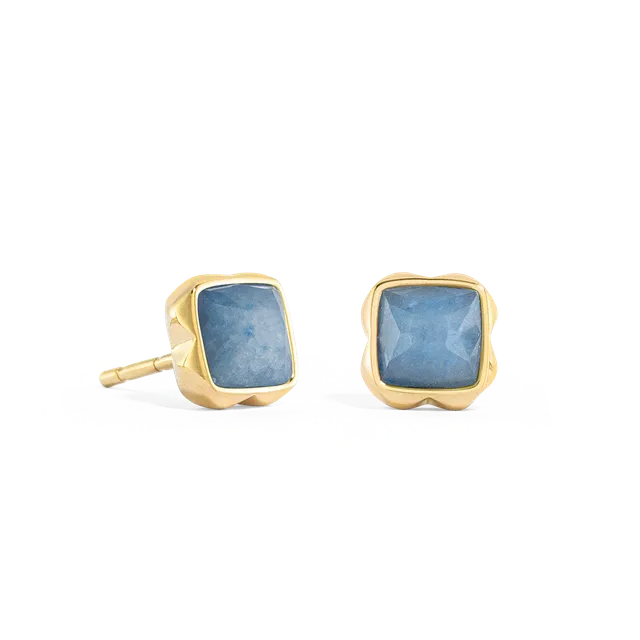 coeur-de-lion-birthstone-m-rz-ohrringe-blauer-aventurin-gold image 1