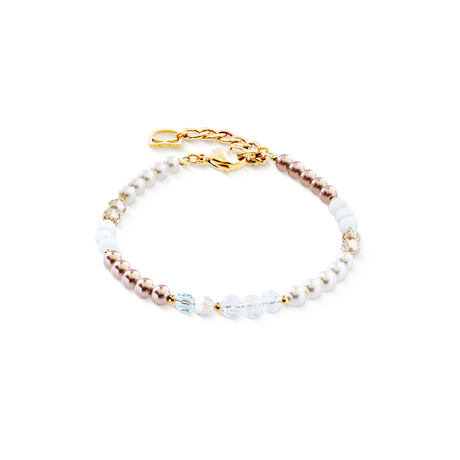 coeur-de-lion-princess-rhythm-armband-gold-blush-edelstein image 1