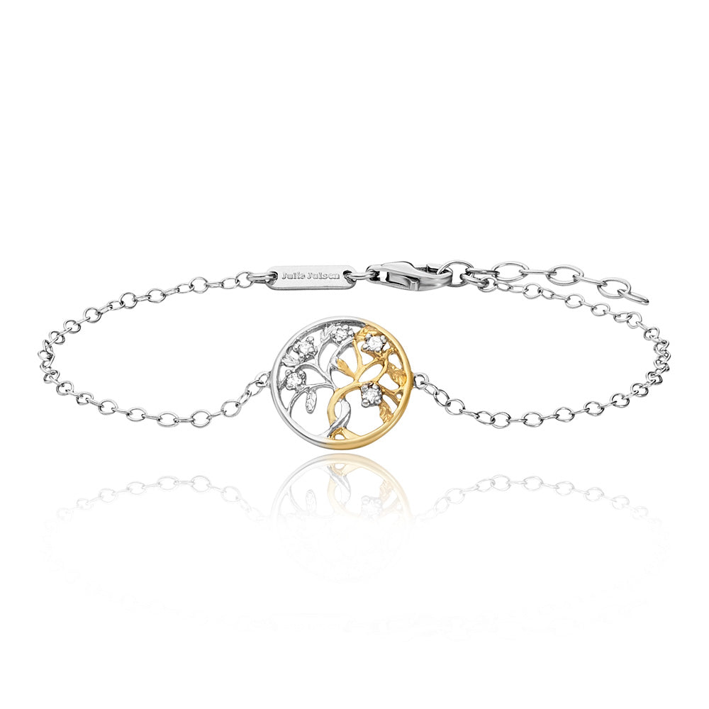 julie-julsen-armband-liebesbaum-silber-925-vergoldet image 1