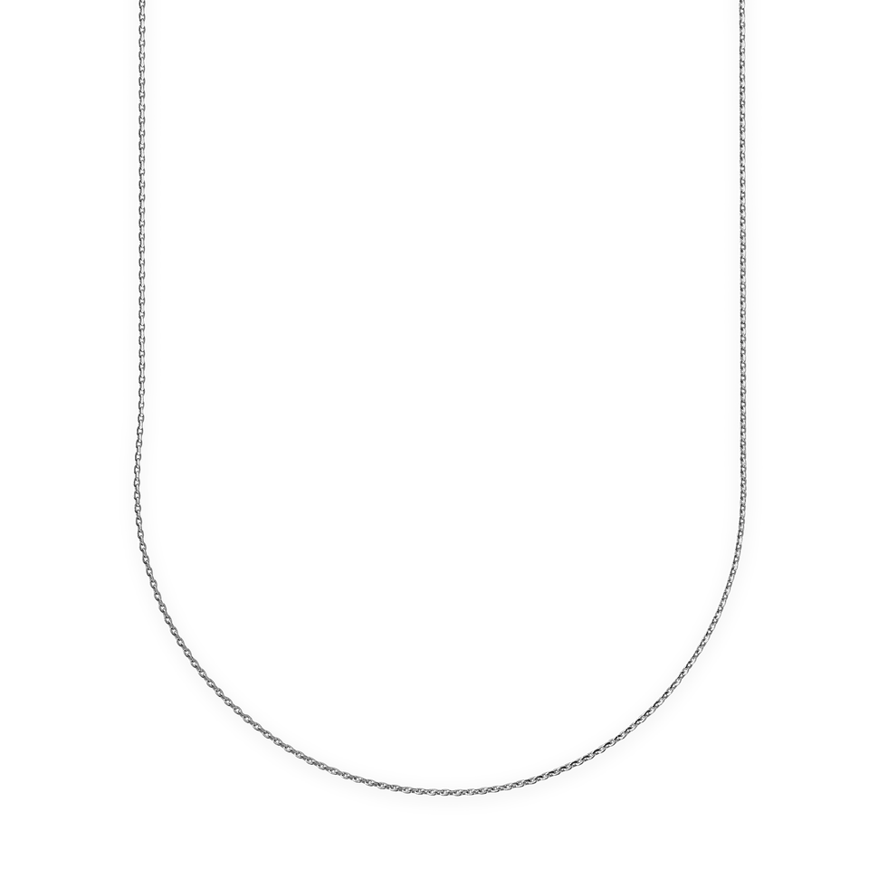 xenox-basic-halskette-925-sterlingsilber-rhodiniert-9 image 1