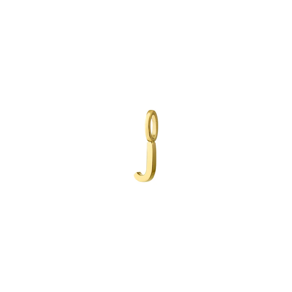 pilgrim-j-buchstaben-anh-nger-gold-plated image 1