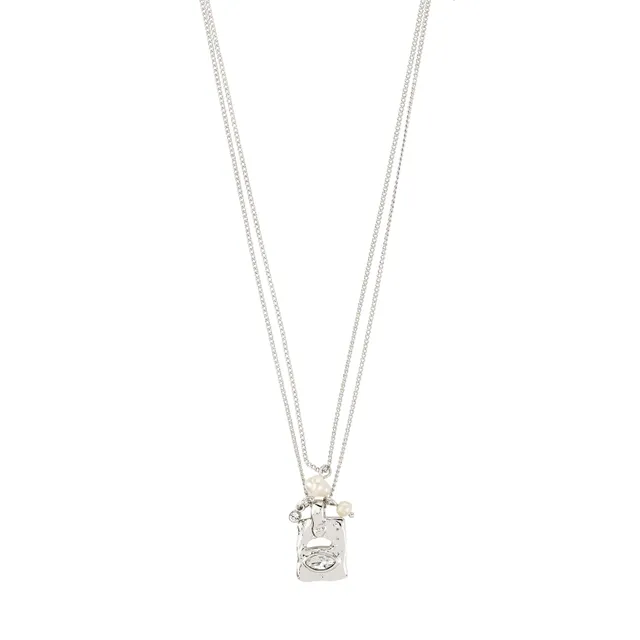 pilgrim-fire-halskette-2-in-1-set-versilbert-perle-preciosa-anh-nger image 1
