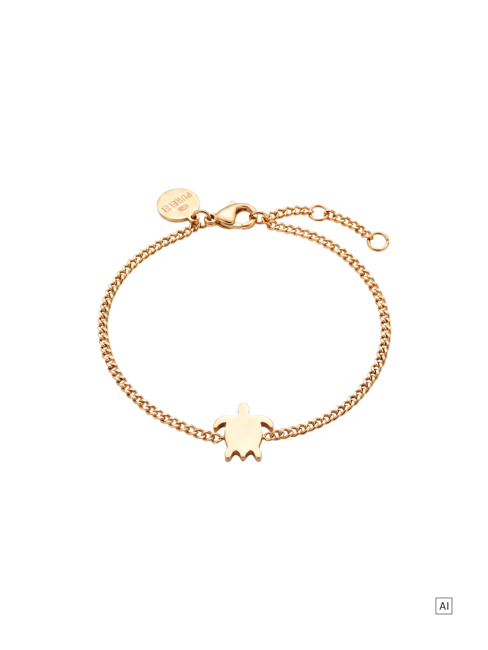 purelei-tiny-turtle-armband-schildkr-ten-armband-verstellbar image 1