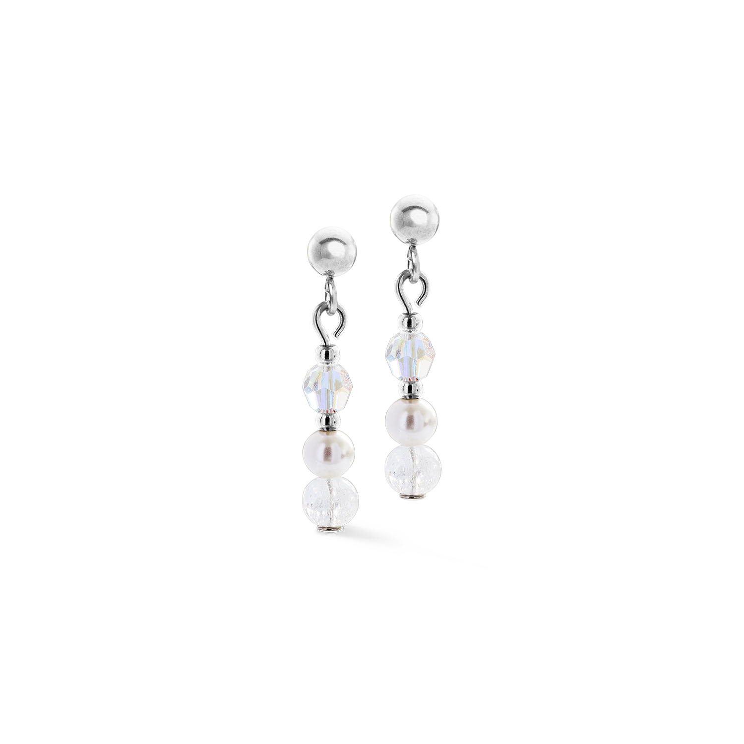 coeur-de-lion-ohrringe-princess-rhythm-silber-wei-mit-crystal-pearls image 2