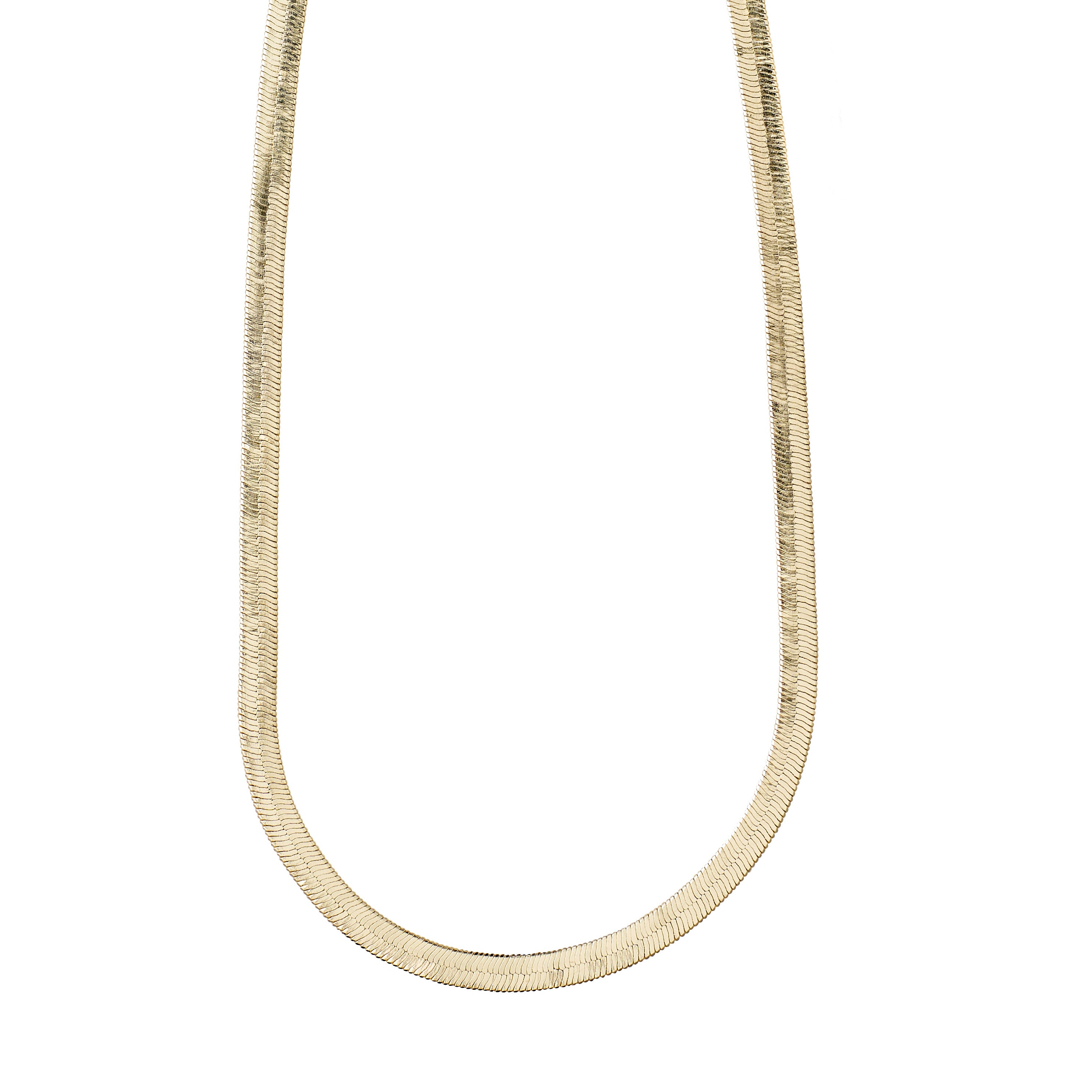 pilgrim-noreen-flach-schlangenkette-halskette-goldplattiert image 1
