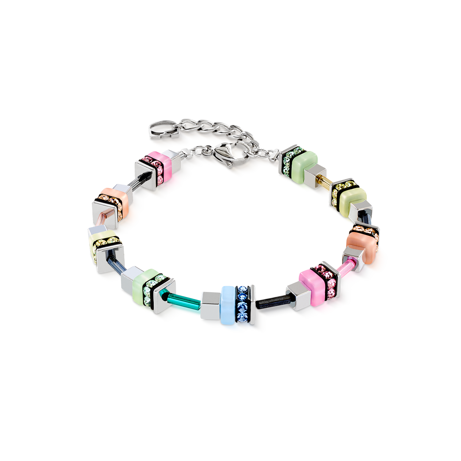 coeur-de-lion-armband-fresh-sorbet-cube-multicolor-geocube image 1