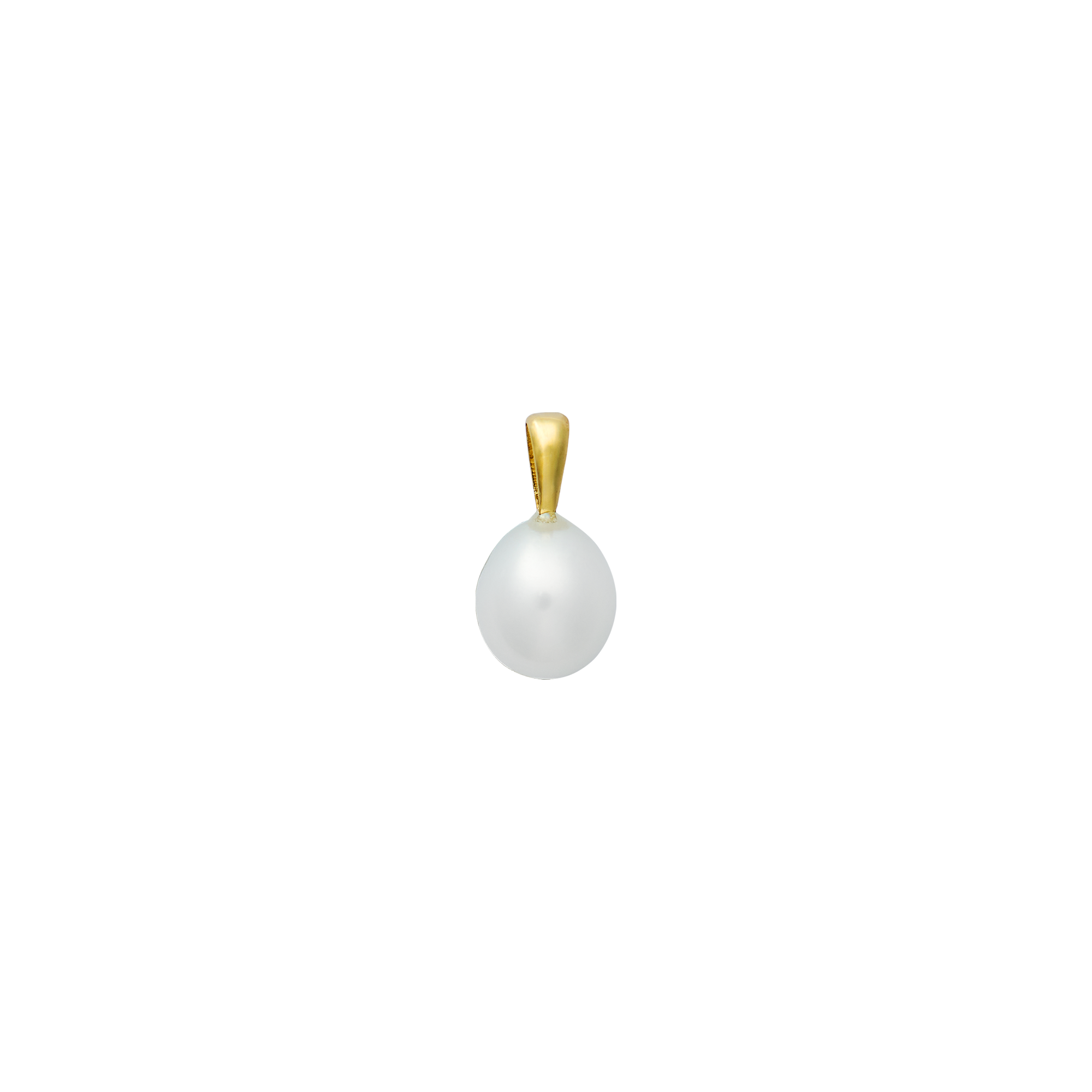 xenox-fine-perlen-anh-nger-585-gelbgold-mit-s-wasserperle image 1