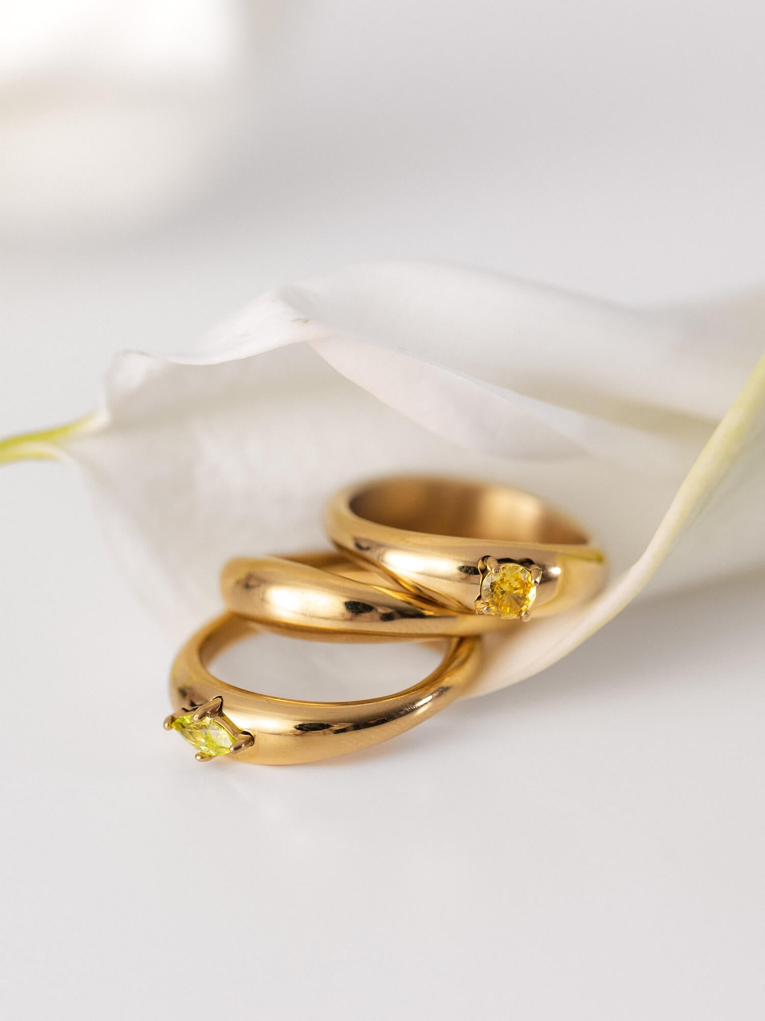 purelei-soft-curve-ring-set-3er-stapel-ring-set-mit-farbsteinen image 6