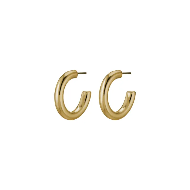 pilgrim-dolag-creolen-vergoldet-chunky-half-hoops image 1