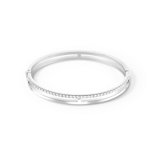 coeur-de-lion-eternal-unity-armreif-silber-kristall image 1