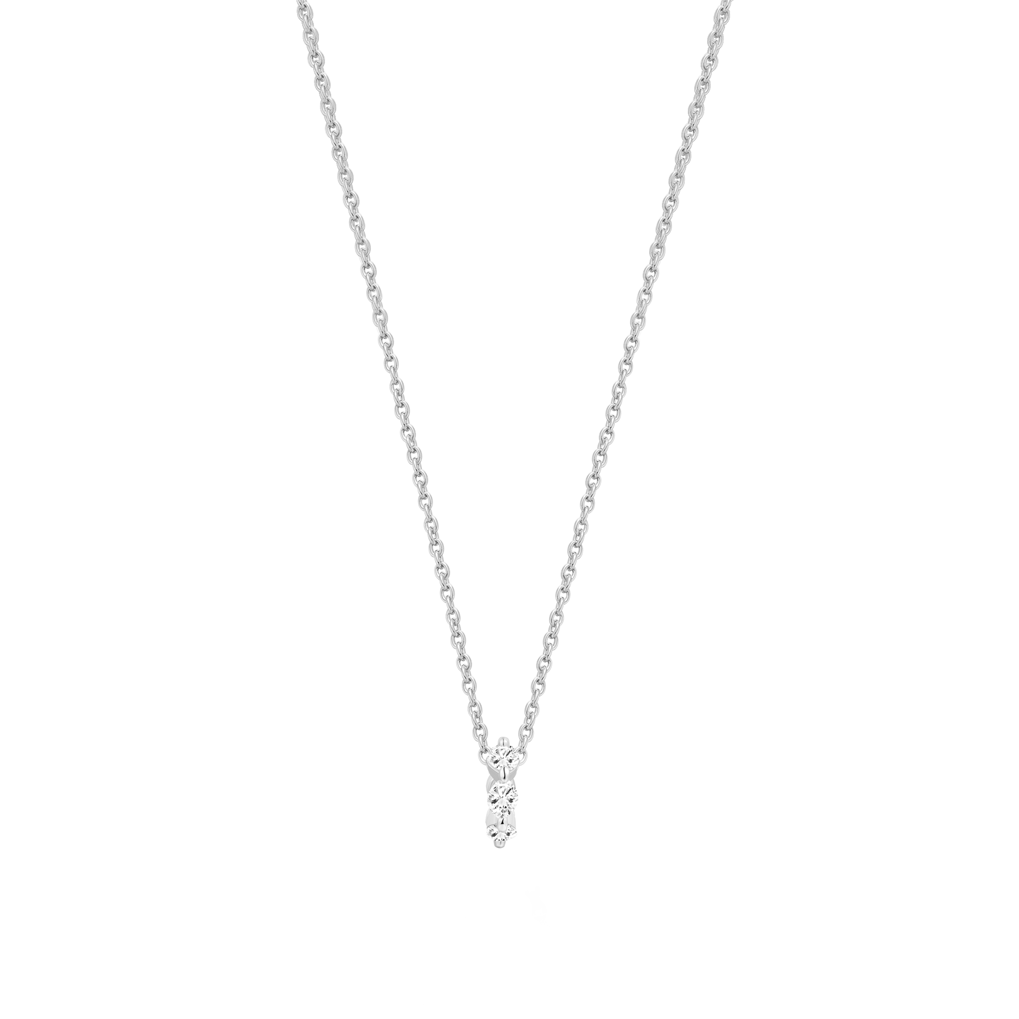 xenox-twilight-halskette-925-sterlingsilber-rhodiniert-mit-zirkonia-navetteschli image 1