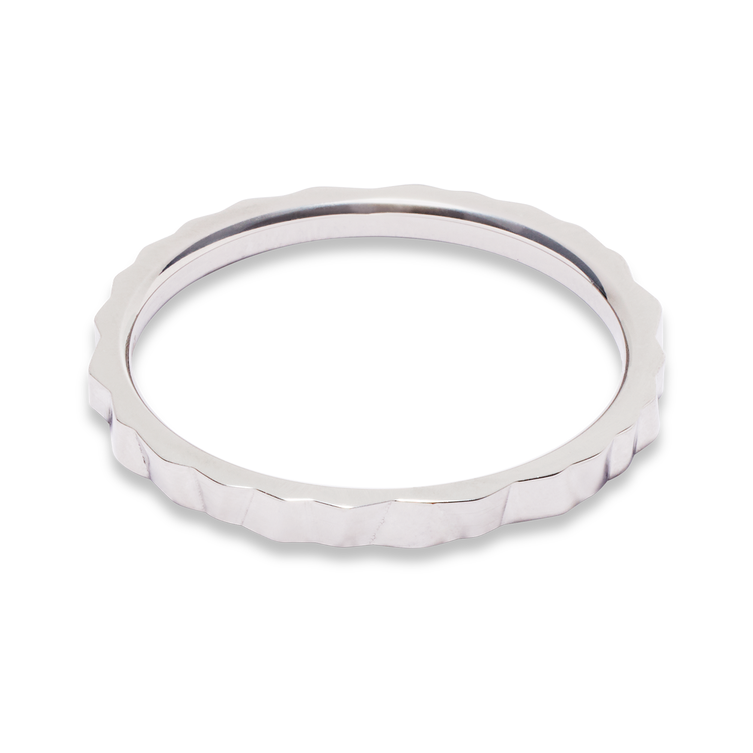 coeur-de-lion-ring-slim-wave-silber-edelstahl image 2