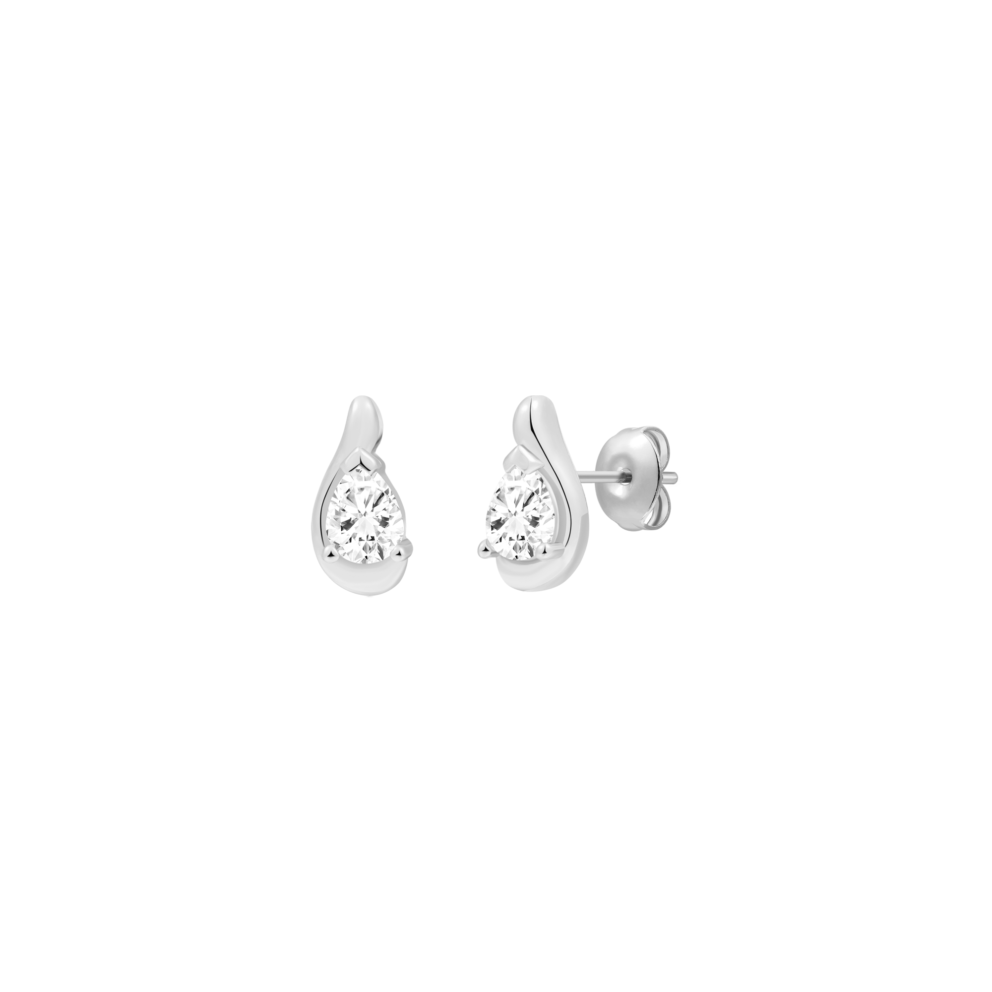 xenox-halo-ohrringe-925-sterlingsilber-rhodiniert image 1