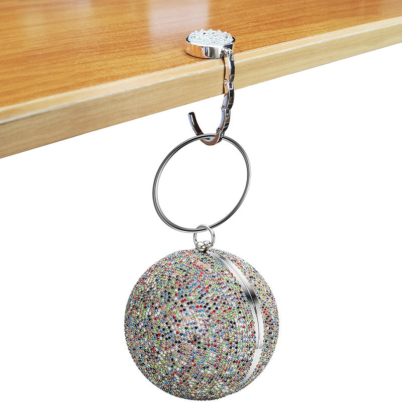 julie-julsen-handbag-holder-handtaschenhalter-silver-mit-zirkonia image 3
