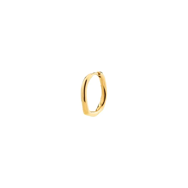 pilgrim-x-dea-pave-hoop-02-single-creole-18k-goldplattiert-16-5-mm image 1