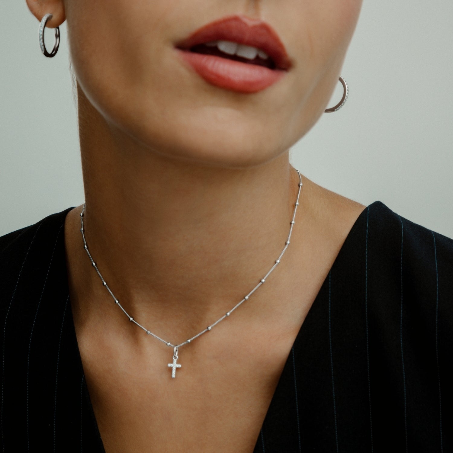 xenox-kreuz-charm-925-sterlingsilber-rhodiniert image 5
