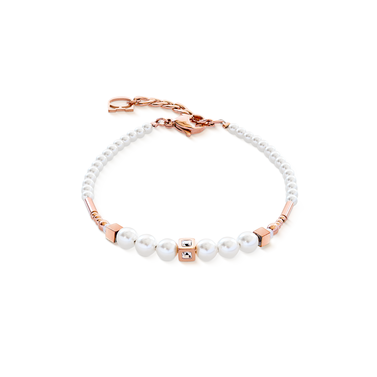 coeur-de-lion-armband-shimmering-princess-pearls-ros-gold-wei image 1