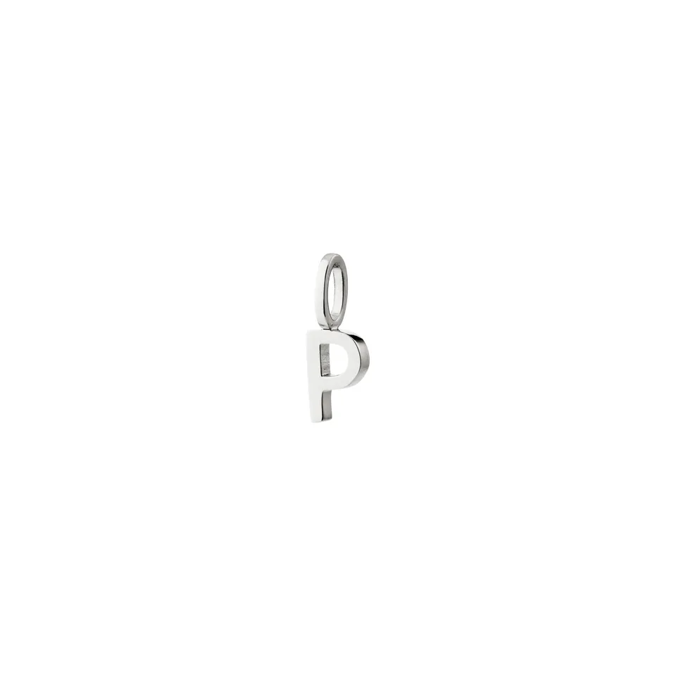 pilgrim-p-anh-nger-versilbert-buchstaben-charm image 1