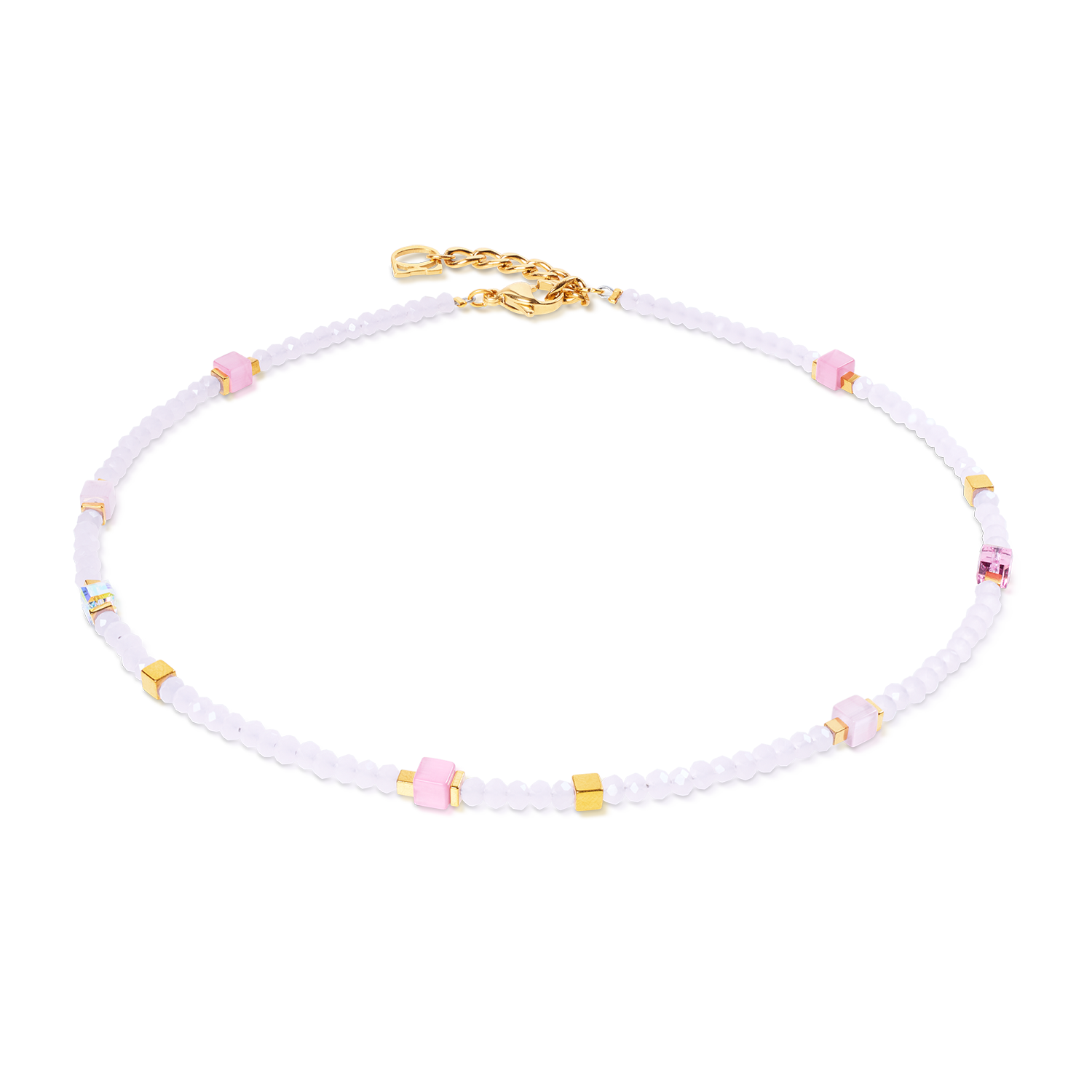 coeur-de-lion-joyful-colours-flex-armband-gold-rosa image 4