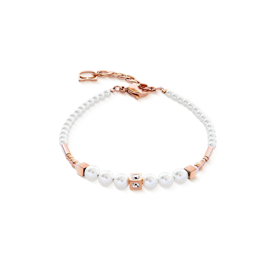 coeur-de-lion-armband-shimmering-princess-pearls-ros-gold-wei image 1