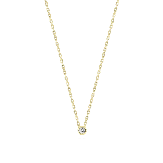 xenox-zarge-petite-halskette-925-sterlingsilber-mit-lab-grown-diamonds image 1
