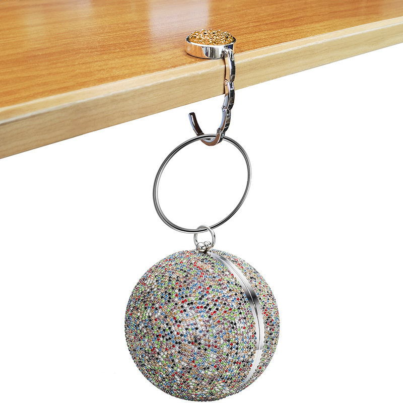 julie-julsen-handtaschenhalter-glamour-champagne-silber image 3