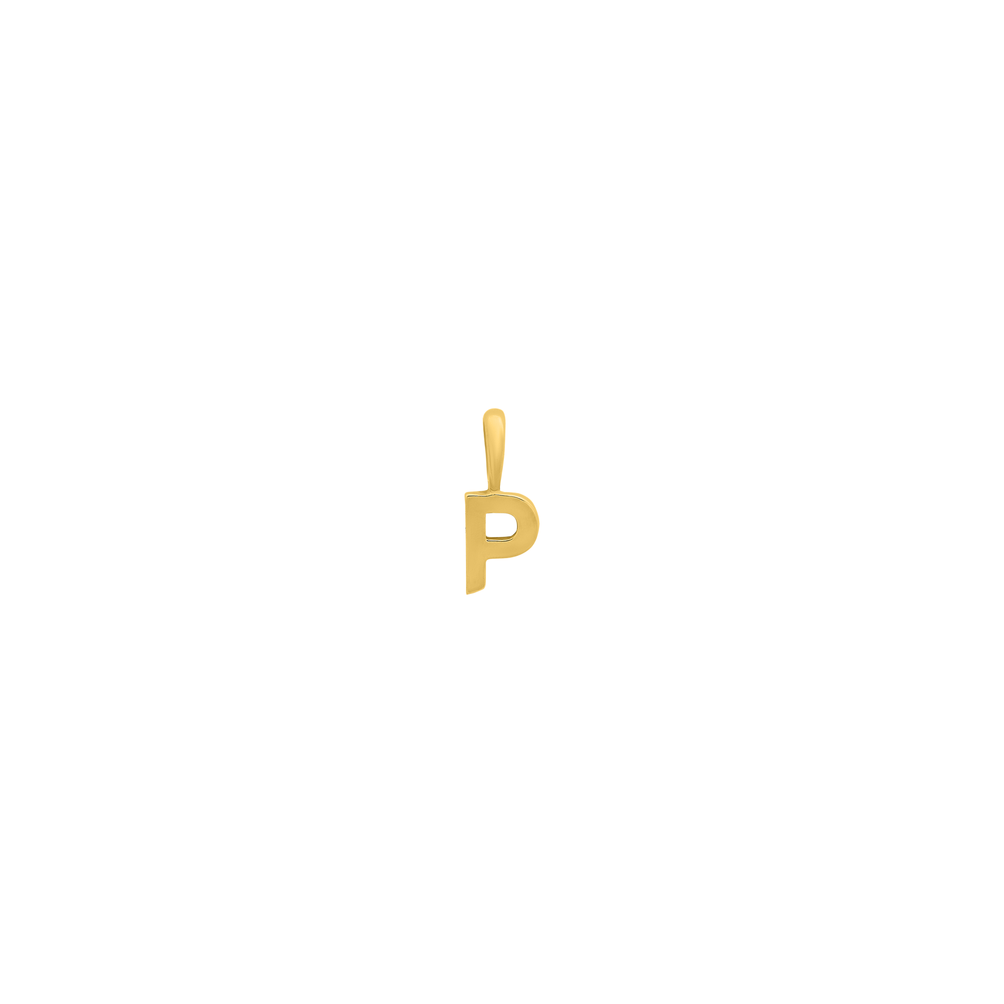 xenox-fine-p-letter-anh-nger-585-gelbgold image 1