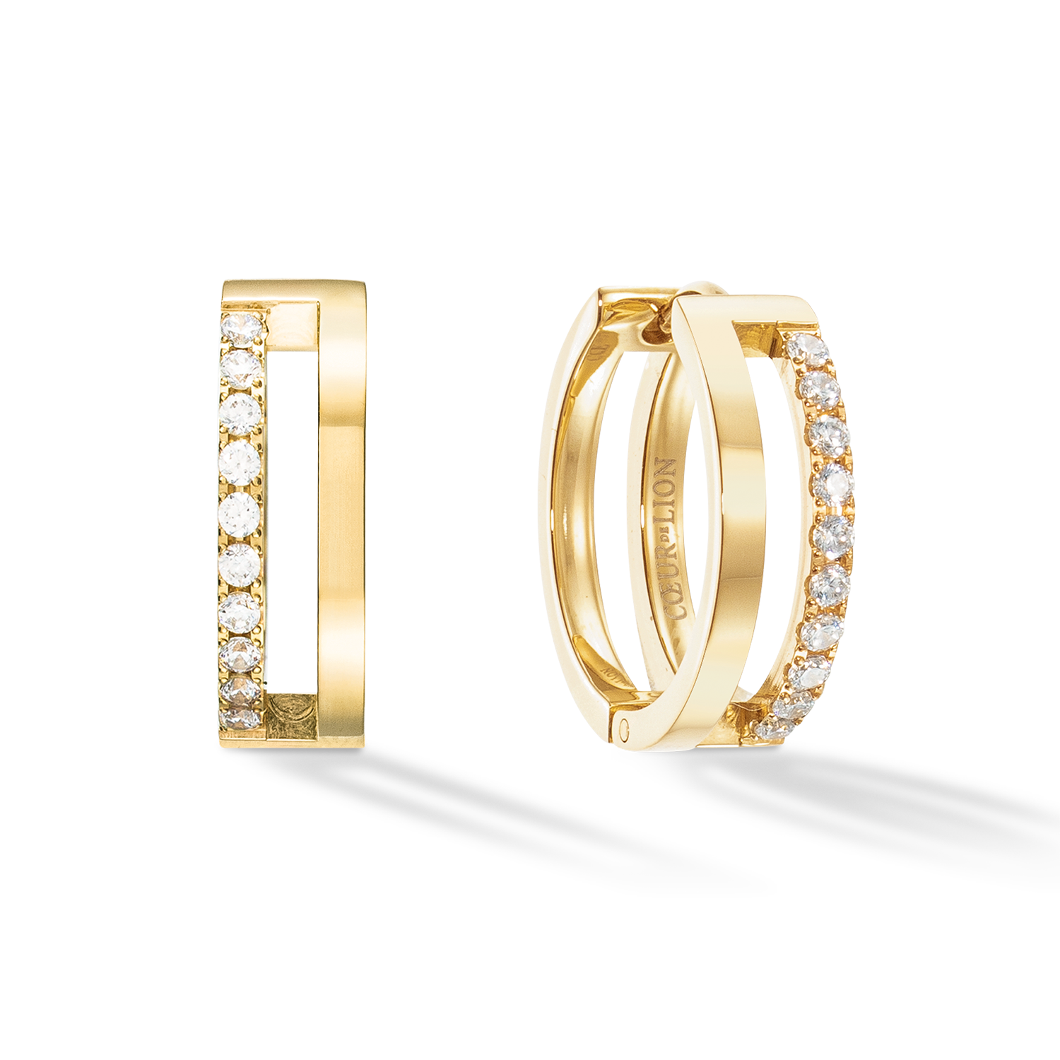 coeur-de-lion-eternal-unity-creolen-gold-kristall image 2