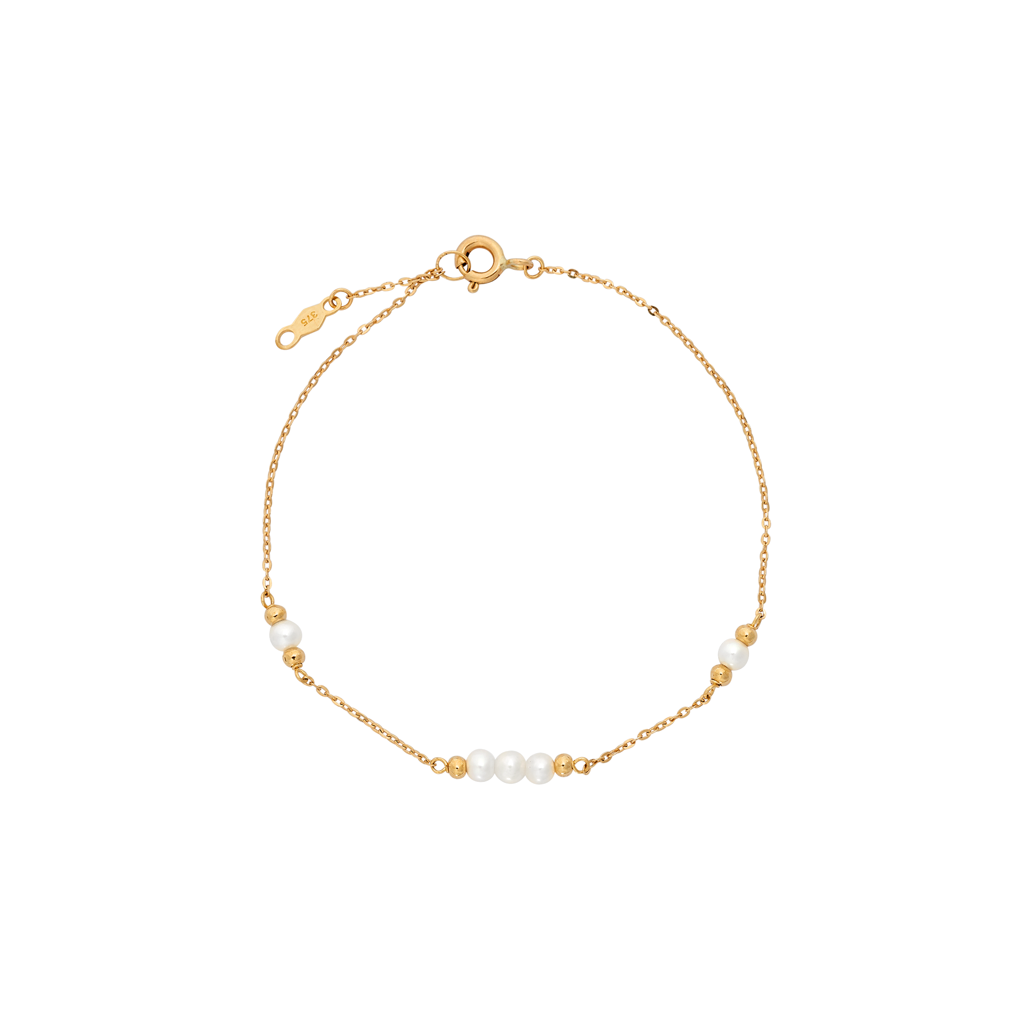 xenox-fine-pearl-armband-585-gelbgold-mit-s-wasserperlen image 1