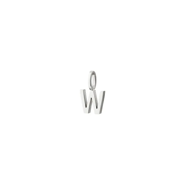 pilgrim-anh-nger-buchstabe-w-versilbert image 1