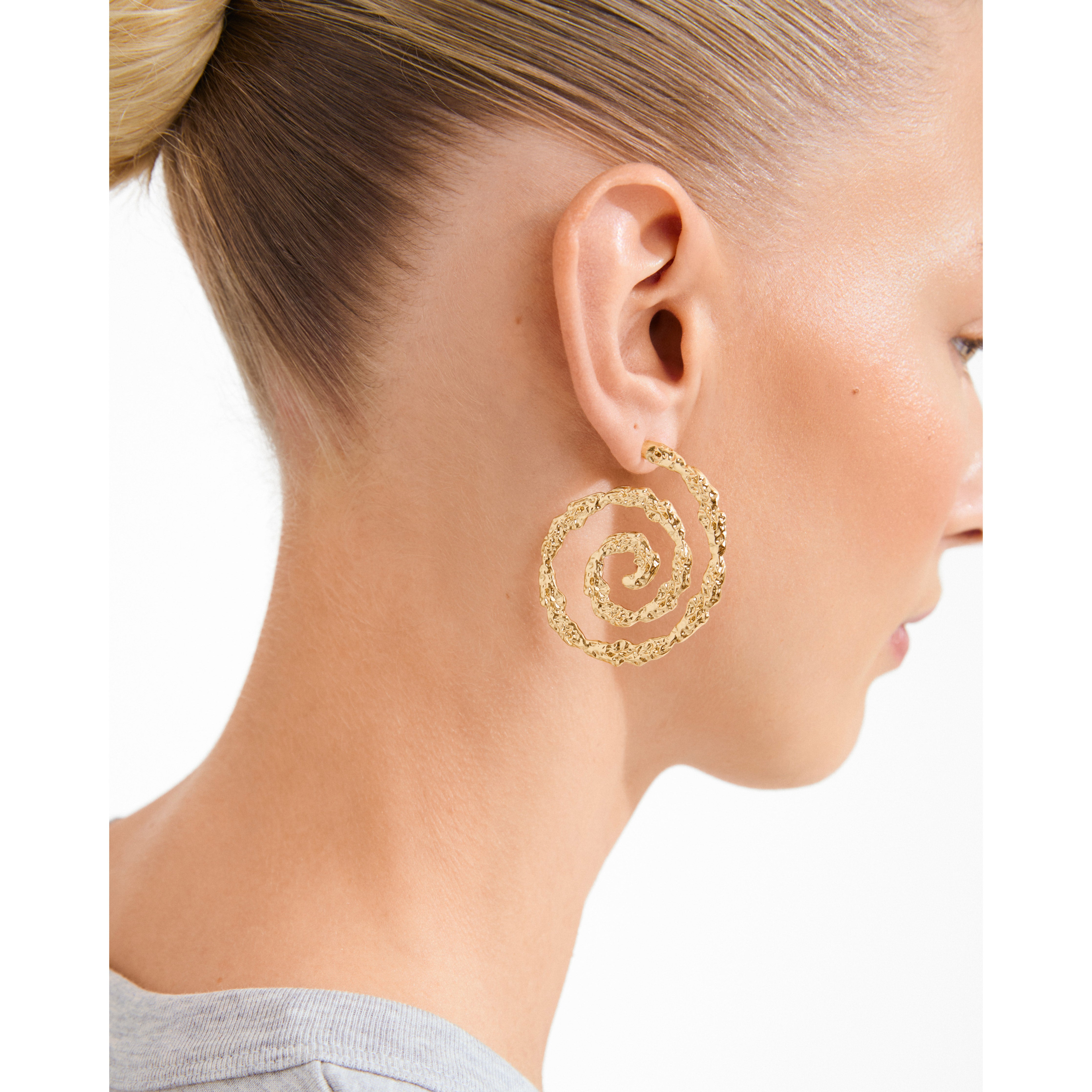 pilgrim-still-ohrringe-vergoldet-spirale image 4