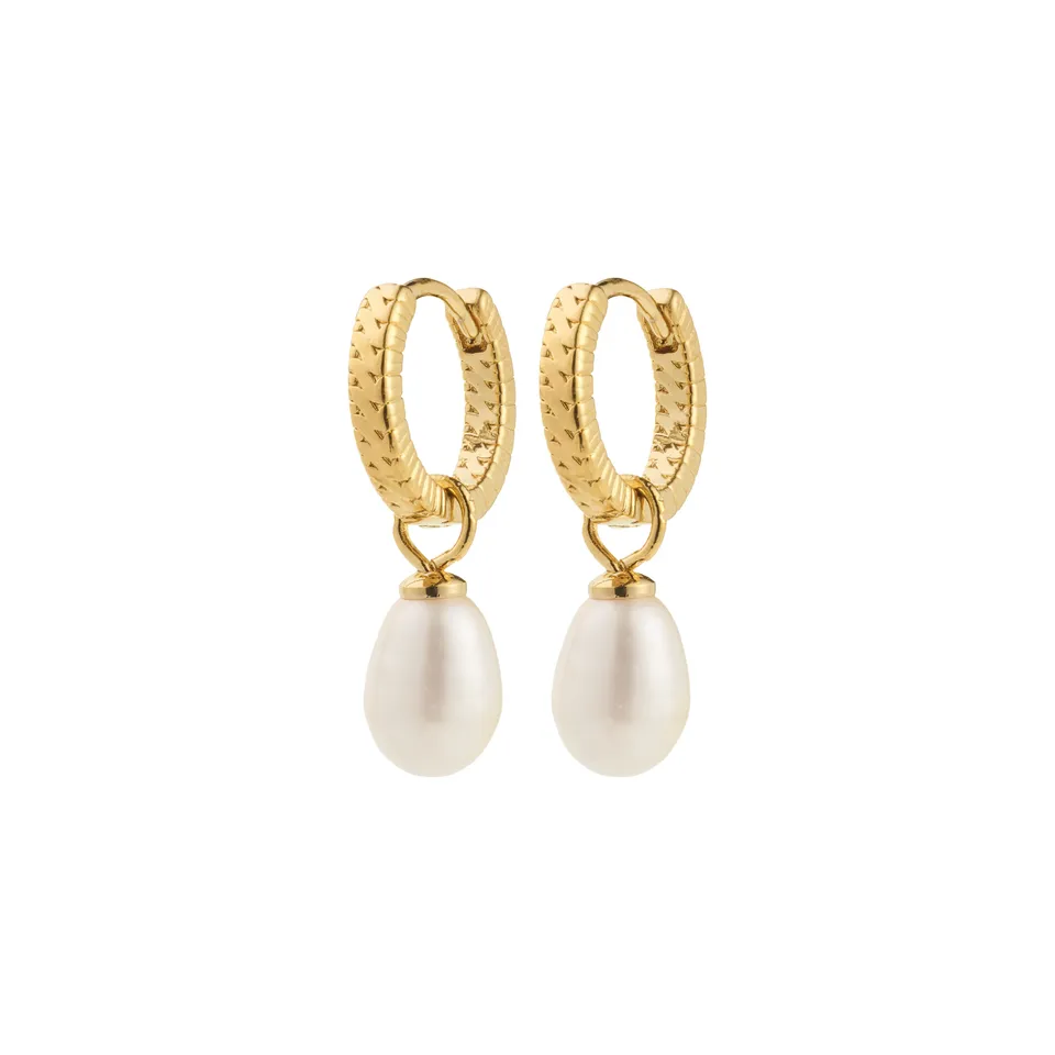 pilgrim-elliana-creolen-mit-s-wasserperlen-gold-plated image 1