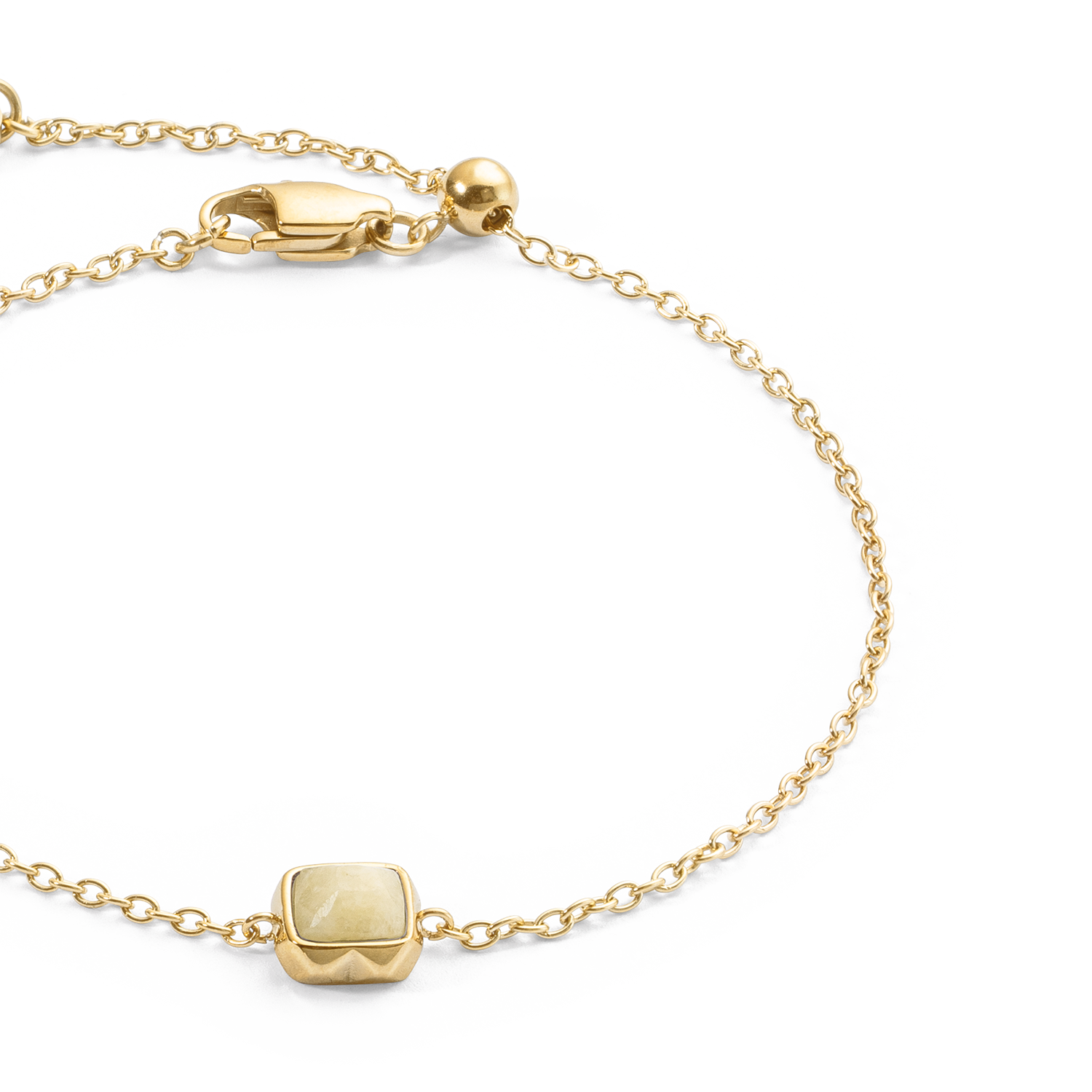 coeur-de-lion-birthstone-november-armband-citrin-gold-0-8-cm image 2