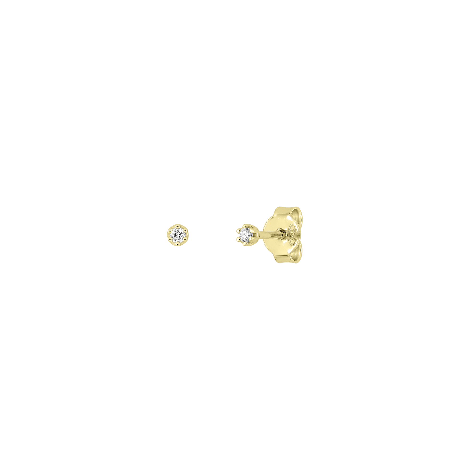 xenox-krappe-petite-ohrringe-925-sterlingsilber-mit-lab-grown-diamonds image 1