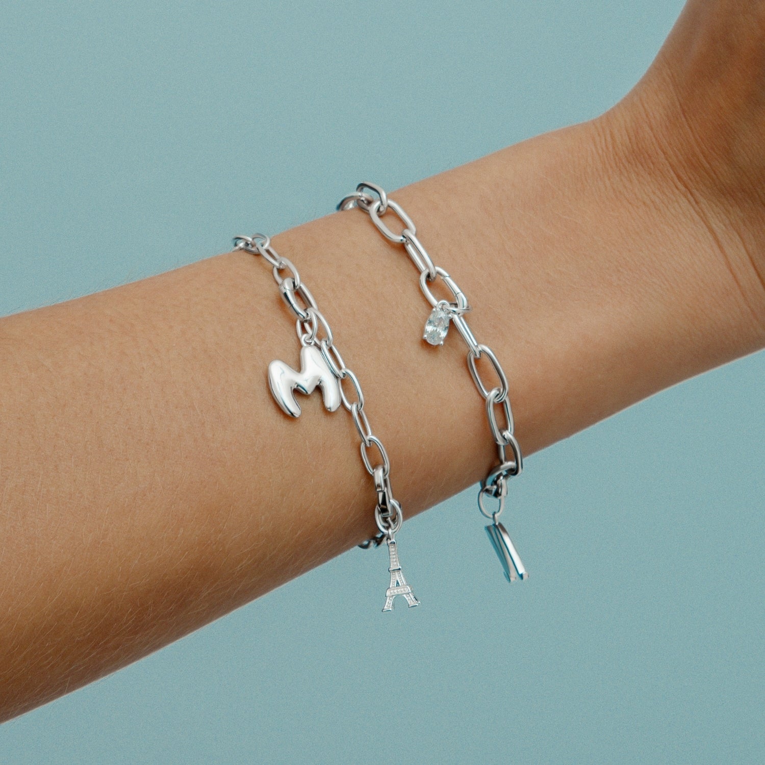 xenox-xs10537-eiffelturm-charm-925-sterlingsilber-rhodiniert image 3