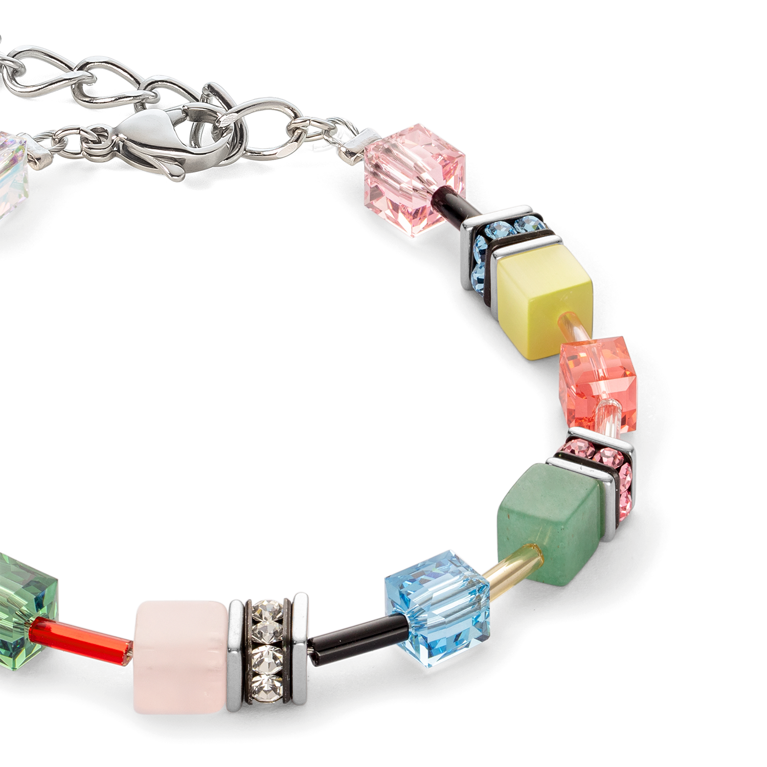 coeur-de-lion-geocube-iconic-precious-armband-multicolour-delight image 2