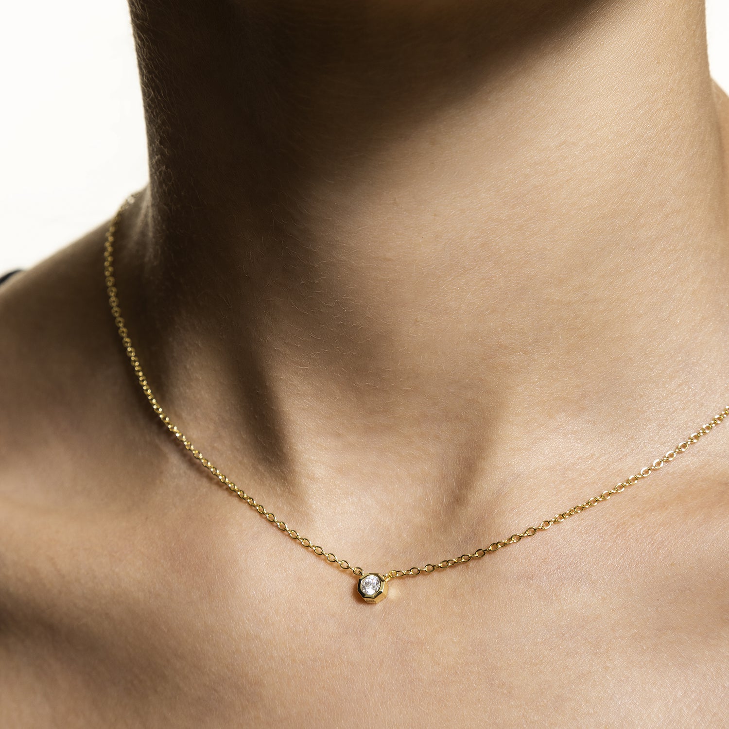 xenox-pure-essentials-halskette-925-sterlingsilber-rhodiniert-mit-zirkonia-xs106 image 6