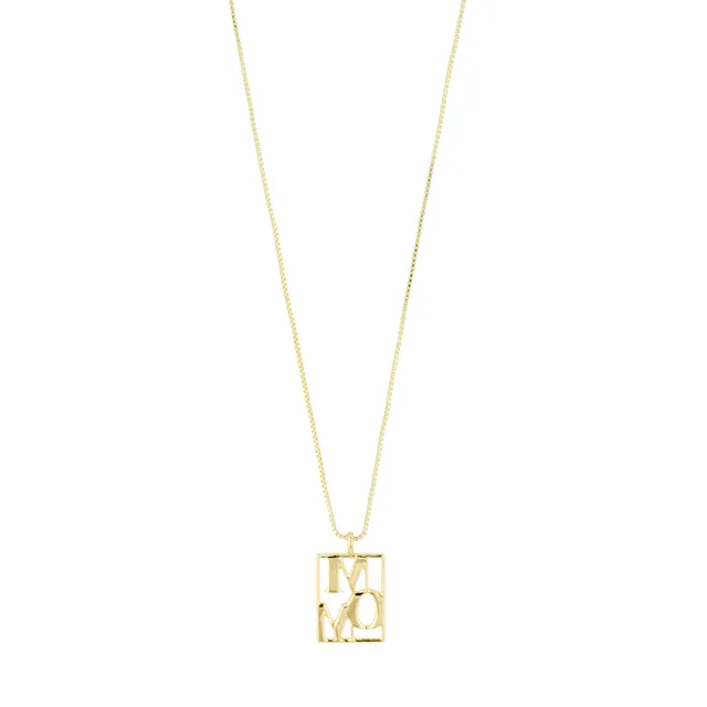 pilgrim-love-tag-mum-halskette-vergoldet-40-12-cm image 1