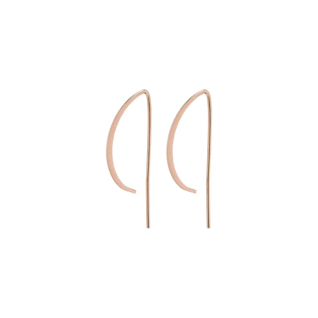 pilgrim-peony-ohrringe-rosegold-plattiert image 1