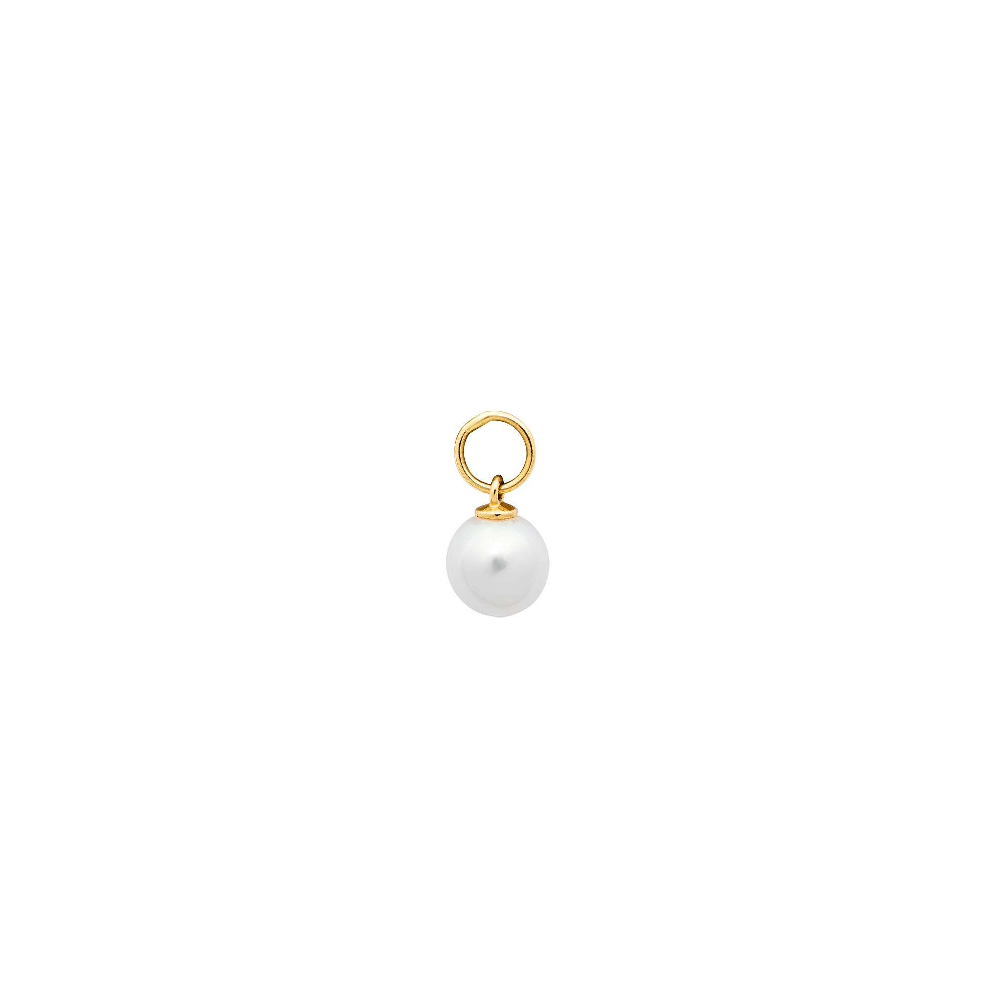 xenox-fine-pearl-ohrring-anh-nger-585-gelbgold-mit-s-wasserperle image 1