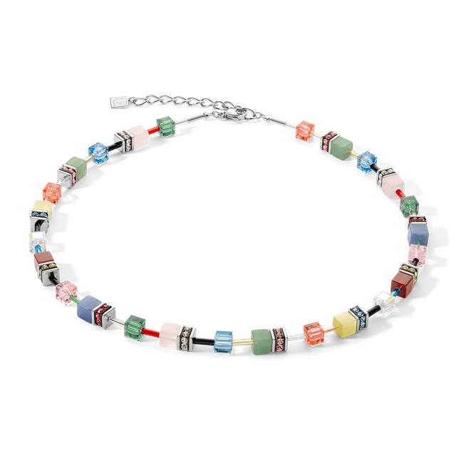 coeur-de-lion-geocube-iconic-precious-halskette-multicolour-delight image 1