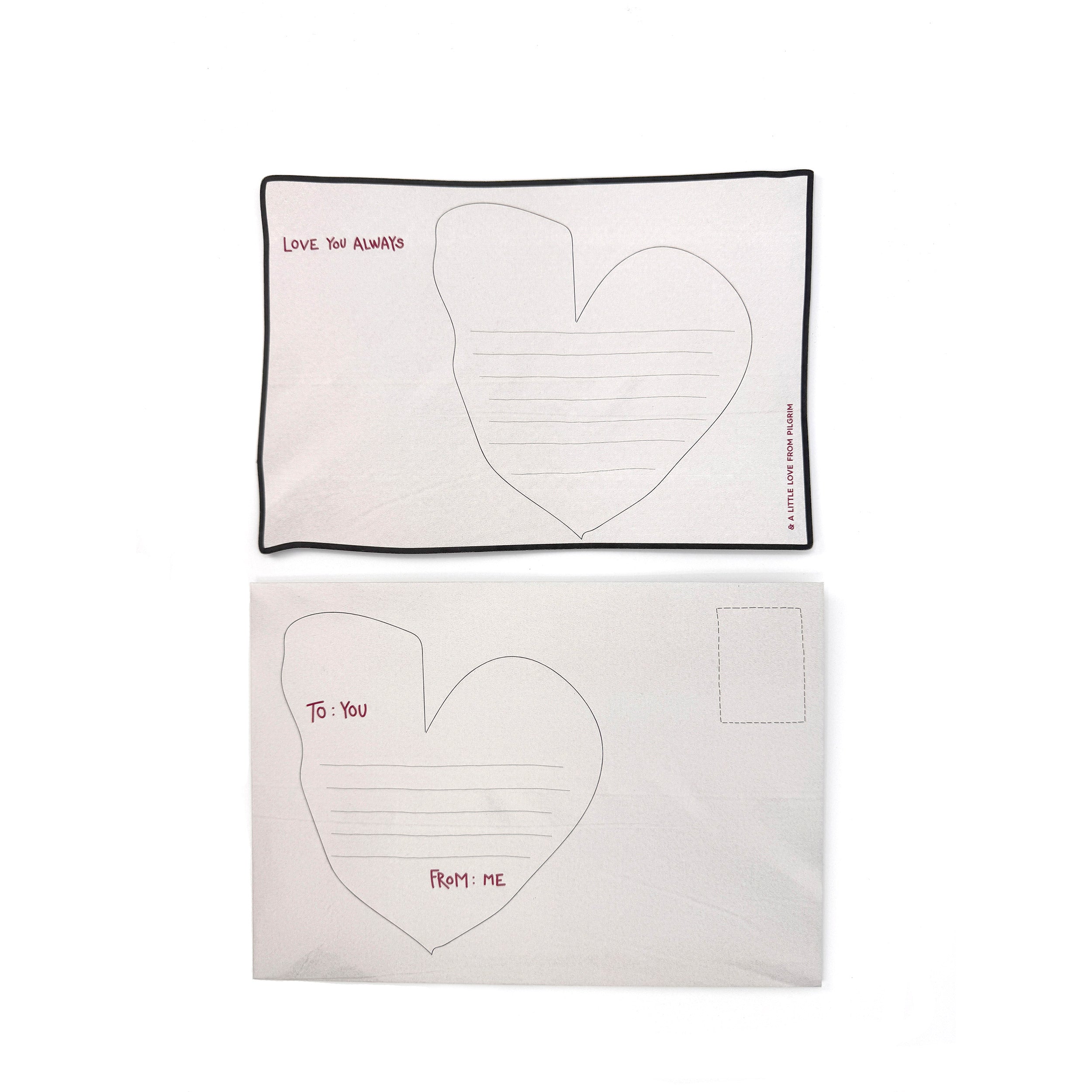 pilgrim-postkarte-love-you-always-mit-umschlag-15x21-cm image 1